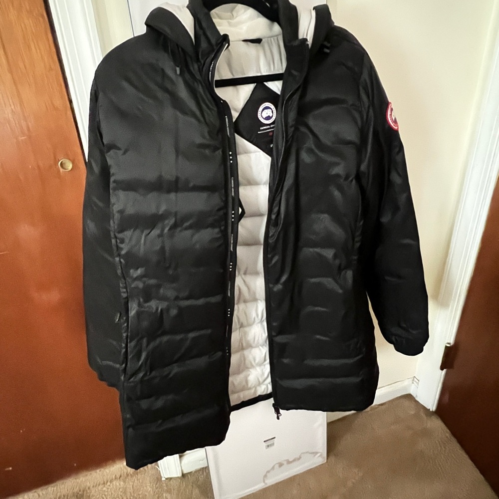 Canada Goose Black Jacket Size Large Women